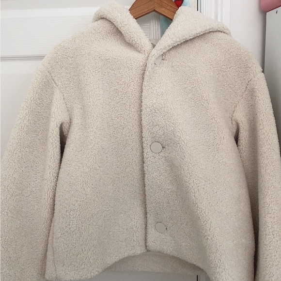 Club Monaco Ivory Teddy Jacket - Picture 6 of 7